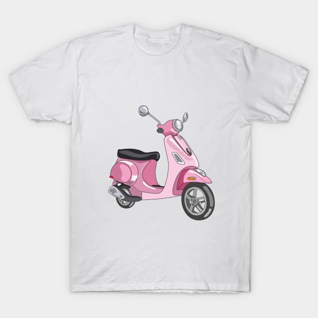 Scooter T-Shirt by idiotstile